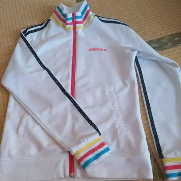 adidas 스트라이프 저지 화이트