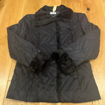 ensuite 퀼팅 자켓 사이즈 2 블랙