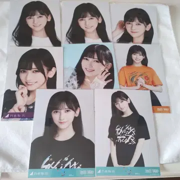 이케다 에이샤 브로마이드 8장과 랜덤 클립 세트