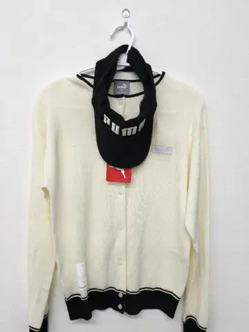 PUMA 가디건 바이저 세트