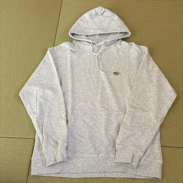 USED Dickies 그레이 후드 부착 맨투맨 L 사이즈