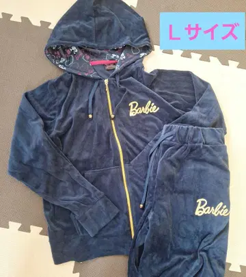 Barbie 후드 부착 셋업 L 사이즈 네이비