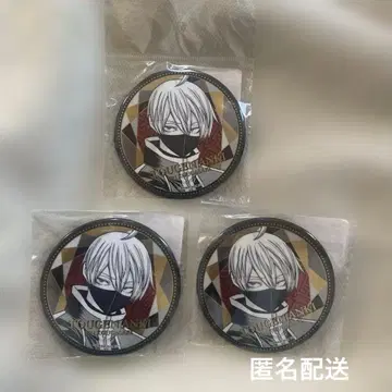 도겐안귀 코우고자키 BIG 메탈릭 캔뱃지 아키타 서점 원화