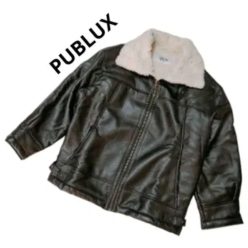 PUBLUX 파브룩스 자켓 보아 인조 가죽