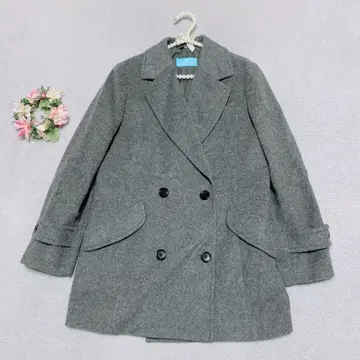 [ NEXT BLUE ] 울 피코트 아오야마 양복 그레이 11호 겉옷