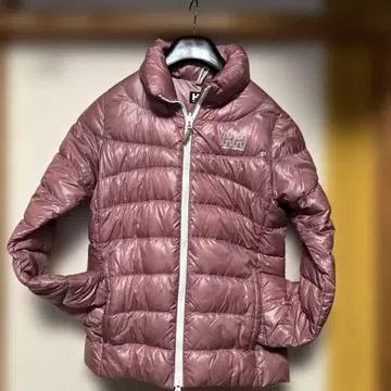 헬리 한센 M 핑크 다운 자켓