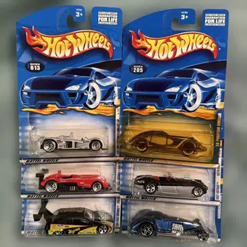 Hot Wheels 핫휠 미니카 6종 세트 미개봉