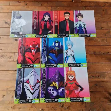 에반게리온 1번 복권 클리어 포스터 전종 컴플리트