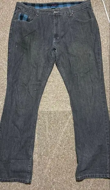 RED APE 다크 그레이 데님 팬츠 사이즈 42