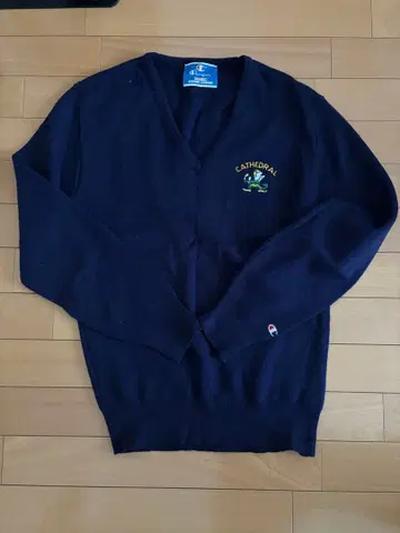 [새상품급] champion 구제 의류 V넥 니트 스웨터