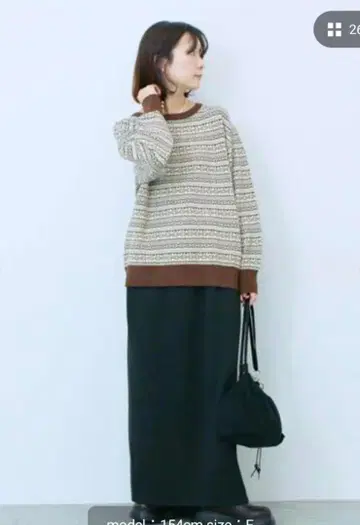 이번 시즌 쫀득 자카드 니트 풀오버