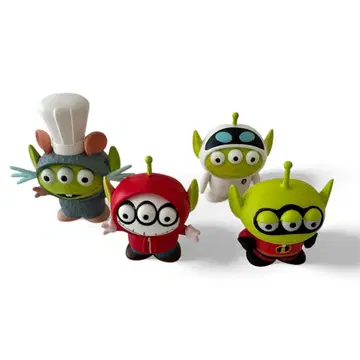 에이리언 피규어 4체 세트 remix