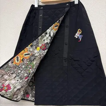 ALBEROBELLO 알베로베로 리버서블 퀼팅 스커트