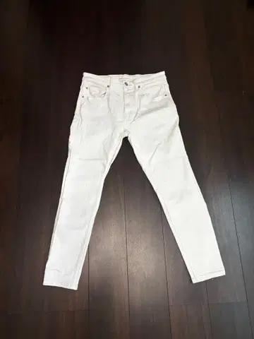 ZARA 화이트 데님