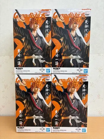 BLEACH Grandista 쿠로사키 이치고 피규어 4개 세트