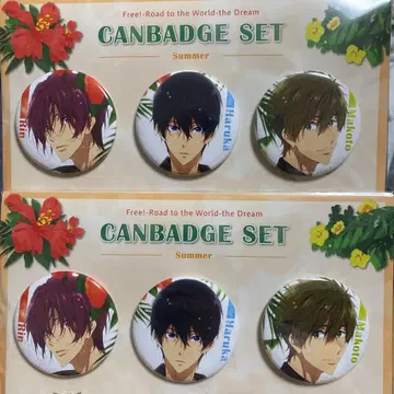 Free!-Road to the World-the Dream 캔뱃지 세트