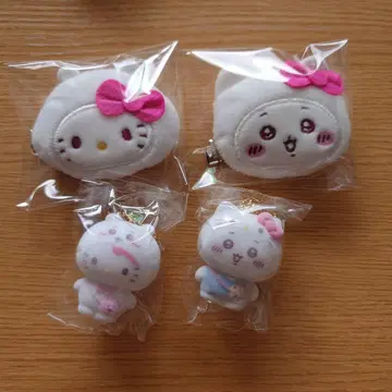 치이카와 산리오 콜라보 헬로키티 치이카와 4개 세트