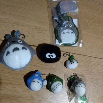 [레어] 이웃집 토토로 키링 백참 지브리