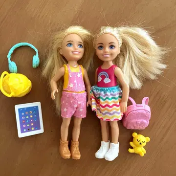 바비 첼시 2세트 인형 바비 인형 잡화 포함