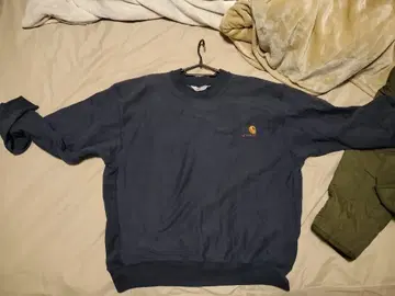 Carhartt 네이비 트레이닝복