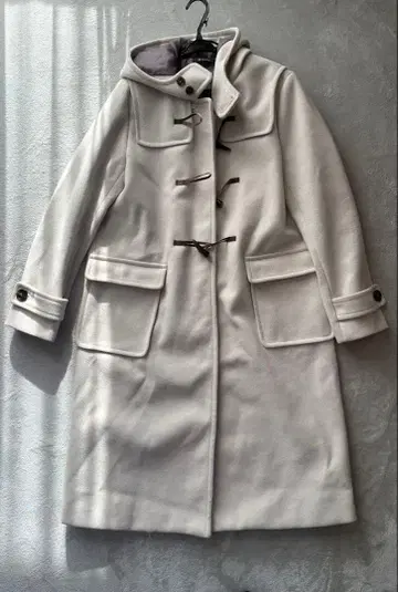 화이트 더플 코트 L 사이즈