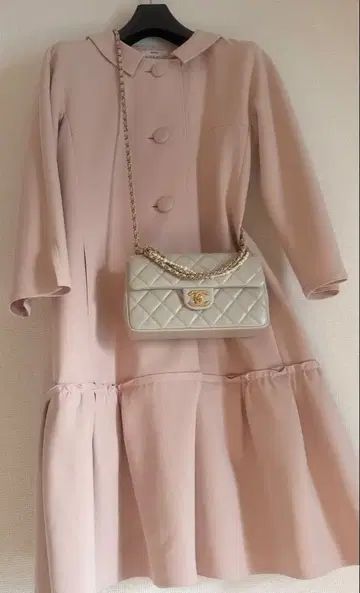 [ 새상품급 ] Rene 루네 코트 36 핑크