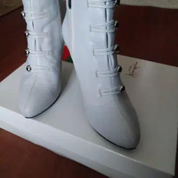 긴자 카네마츠 숏부츠 24.5cm (미사용에 가까움)