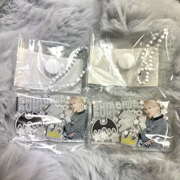 JO1 시로이와 루키 봐! 가챠가챠 캡슐 토이 2개