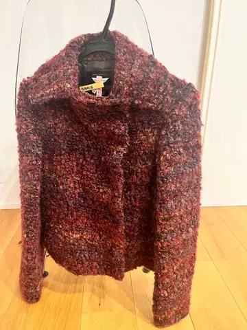 이탈리아제 패브릭 멀티 컬러 자켓 사이즈 2