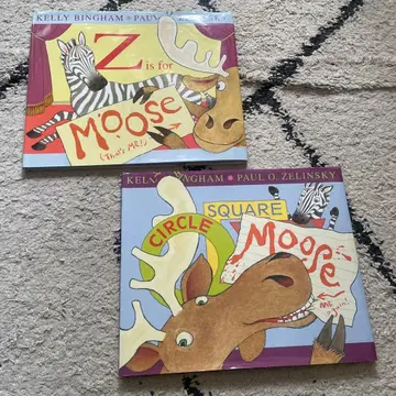Z is for Moose Circle Square Moose