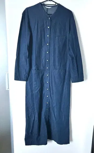 블루 데님 원피스 카네코 이사오