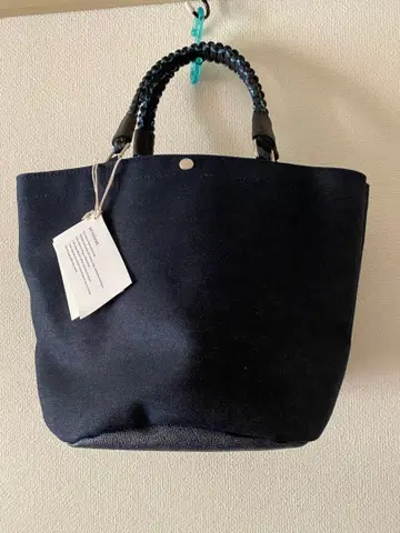 새상품, 택 포함 교토 데님 토트백 네이비