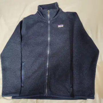 Patagonia 키즈 플리스 자켓 네이비 집업