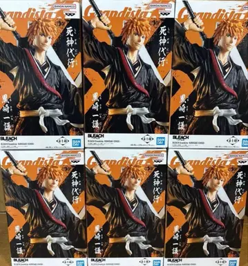 BLEACH Grandista 쿠로사키 이치고 피규어 블리치 6체 세트