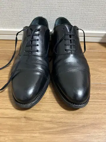 Berwick 스트레이트 팁 블랙 23.5cm MUJI 슈키퍼 포함