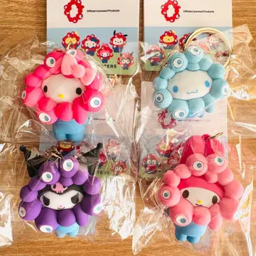 산리오 미야쿠미야쿠 키링 파스텔 노멀 4개 오사카 간사이 만박