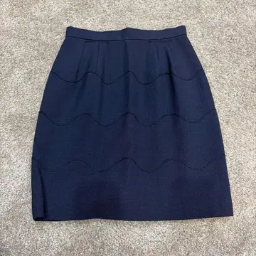 네이비 타이트 스커트 TINO