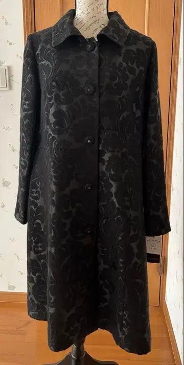 택 포함 새상품 FIROSA 토벨 블랙 코트 일본제