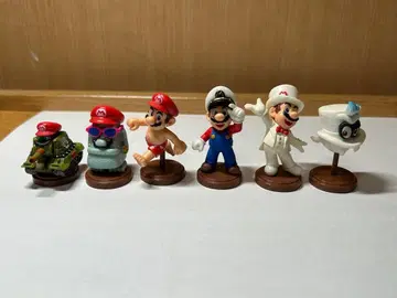 마리오 피규어 6체 세트