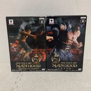 원피스 DXF MANHOOD 루피 제트 피규어 세트
