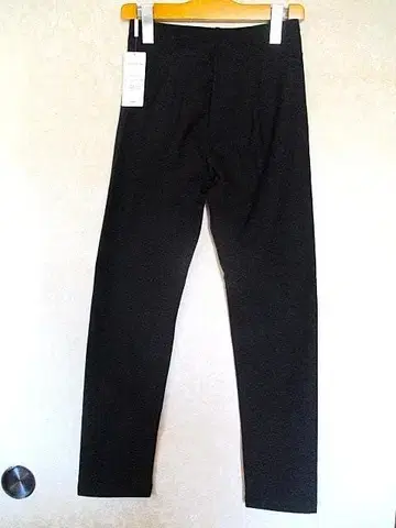 레깅스 팬츠 블랙&카멜 속기모 일본제 2색 세트