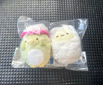 스미코구라시 한정판 테노리 봉제 인형 샴푸 햇 펭귄? 타피오카