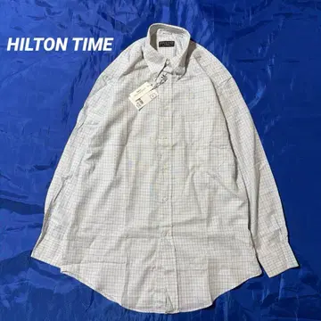 [ 미사용 ] HILTON TIME 코튼 긴팔 셔츠