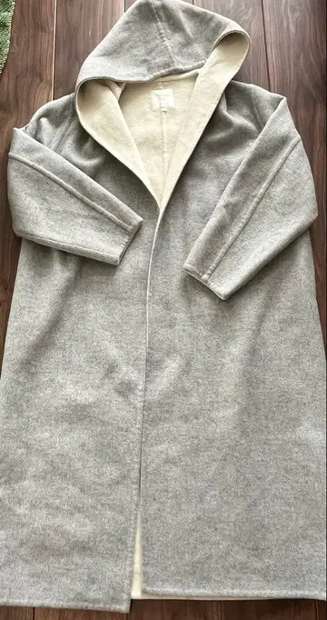 후드 부착 롱 코트 38