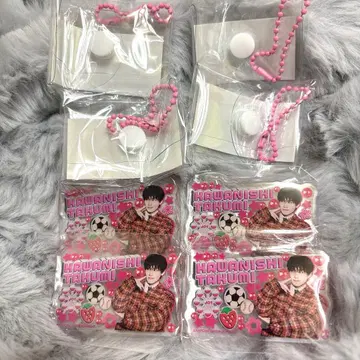 JO1 카와니시 타쿠미 보고 있어! 가챠가챠 캡슐 토이 4개