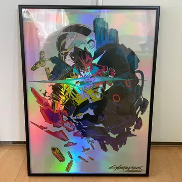 사이버펑크 엣지러너즈 Cyberpunk 홀로그램 포스터