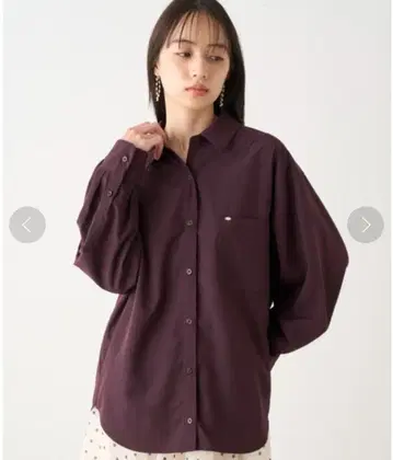 스나이델 SNIDEL 보르도 셔츠