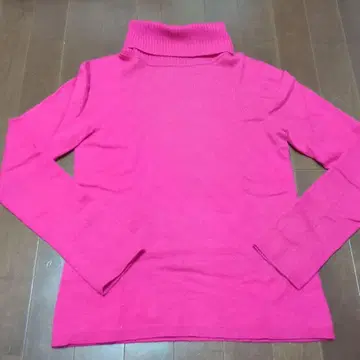 49av.junko shimada 핑크 터틀넥 스웨터 긴팔