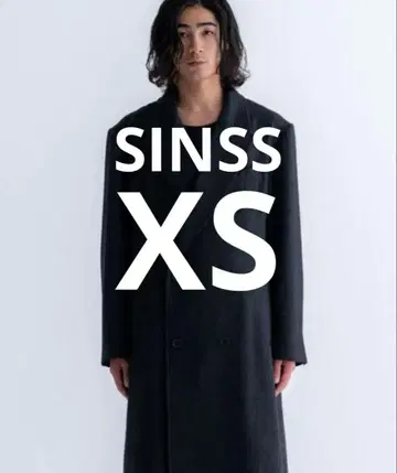[ 완판템 ] SINSS 클래식 울 블렌드 트위드 코트 XS 차콜