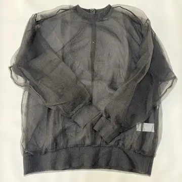 MAISON SPECIAL 메쉬 긴팔 상의 블랙 M